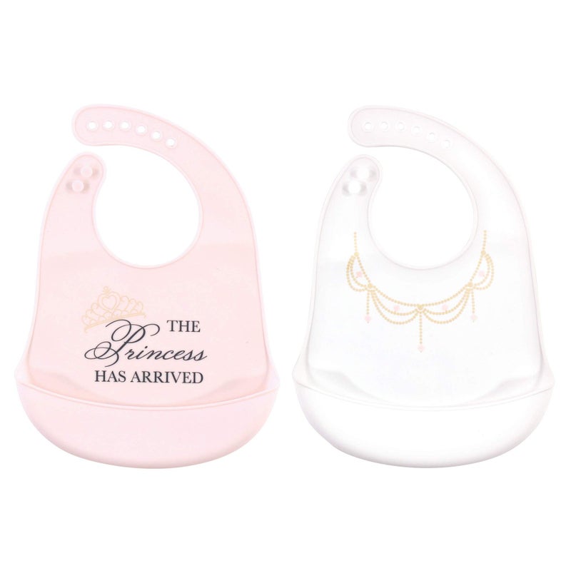 Little Treasure Unisex Baby Silicone Bibs, Princess, One Size